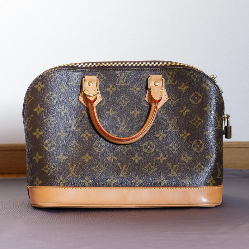 Louis Vuitton Handbag Tote Shoulder Bag Leather