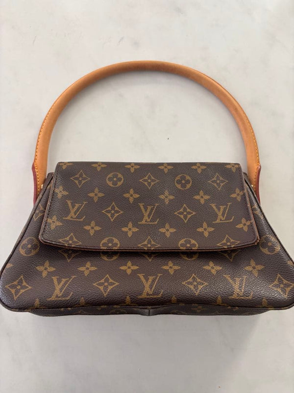 Louis Vuitton Monogram Looping Mini Handbag Shoulder Bag