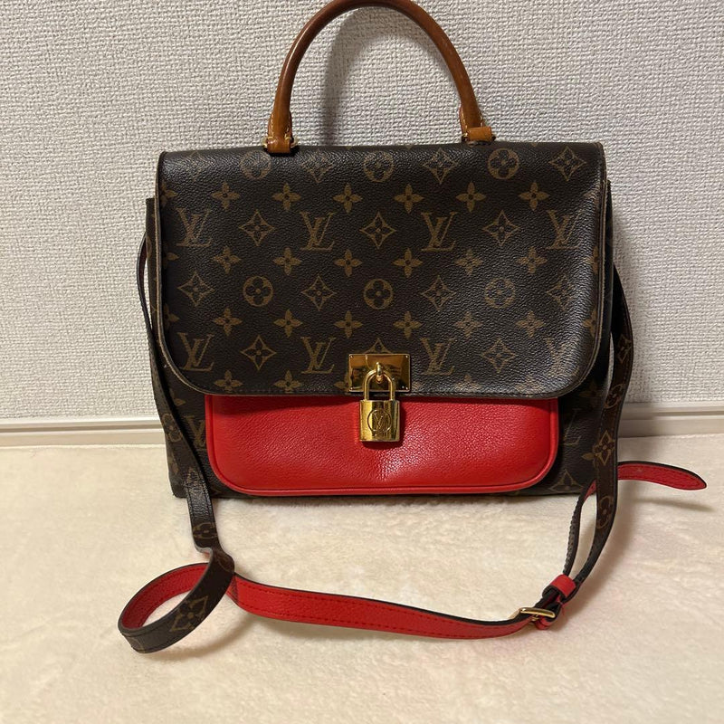 Louis Vuitton Vaugirard Monogram Canvas Crossbody Shoulder Bag