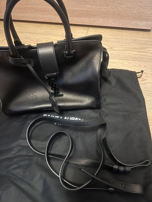 Saint Laurent Handbag Shoulder Bag Black Leather