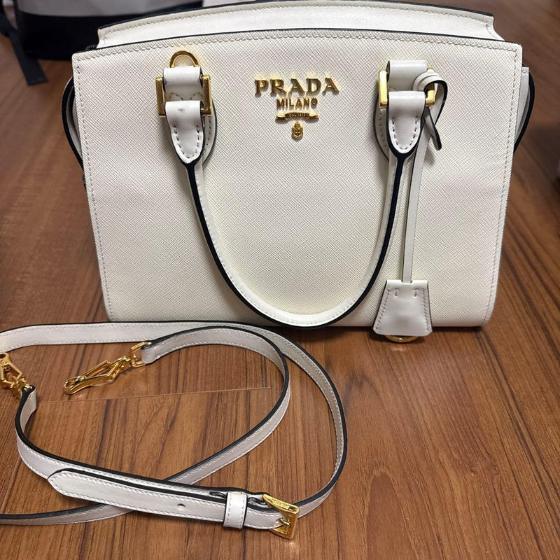 Prada Handbag Shoulder Bag Leather
