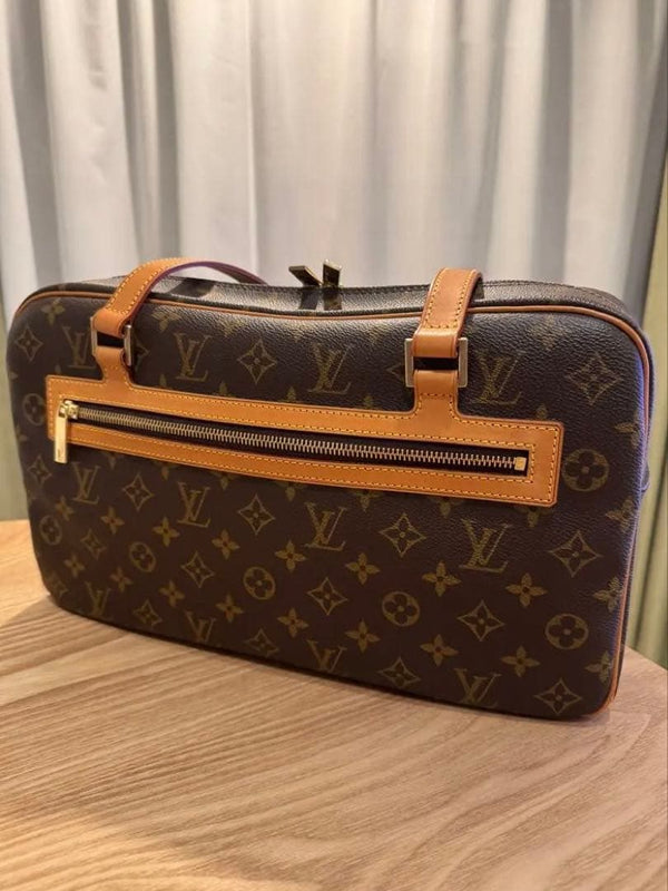 Louis Vuitton Monogram Cite Gm FL1002 Shoulder Bag Pvc Leather Brown