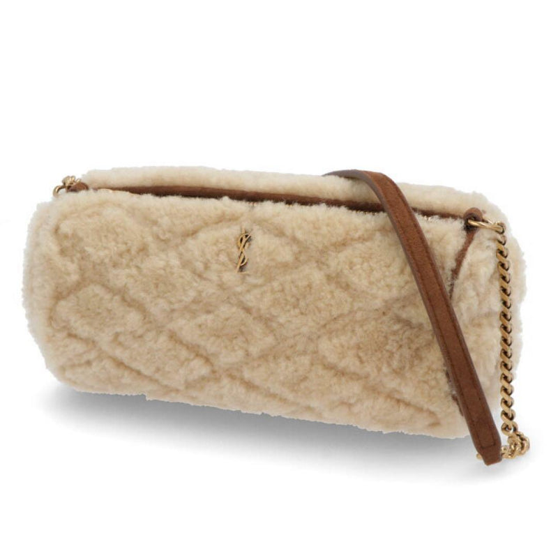 Saint Laurent Sade Mini Handbag Mouton Fur