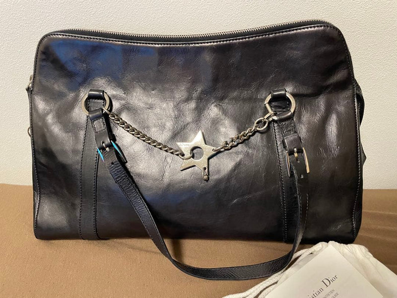 Christian Dior Hardcore Star Pierce Boston Handbag