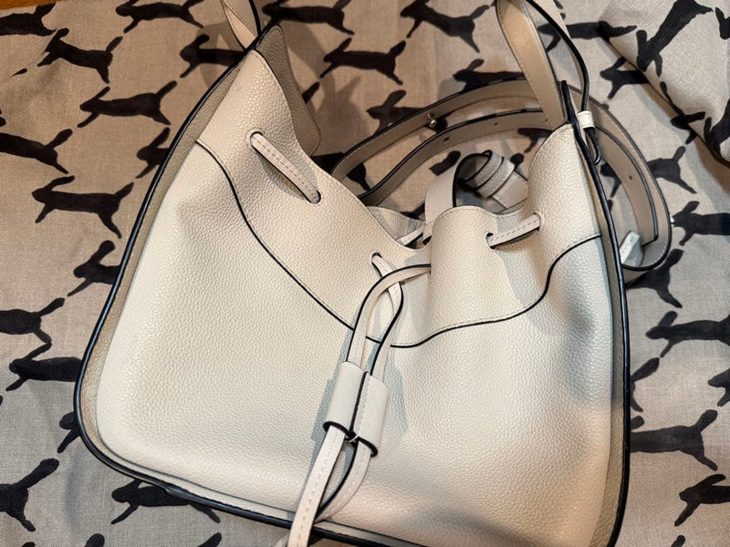 Loewe Hammock Shoulder Bag Leather White Handbag