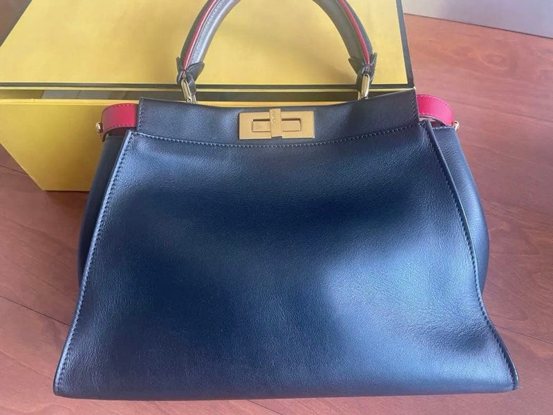 Peekaboo Handbag Shoulder Bag Crossbody Leather