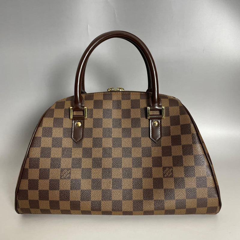 Louis Vuitton Damier Ribera Mm CA1001 Handbag Brown