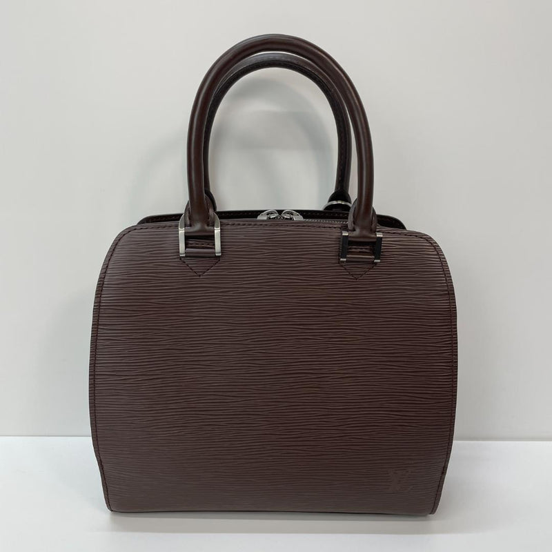 Louis Vuitton Epi Pont Neuf M5205D MI0043 Handbag Leather Brown