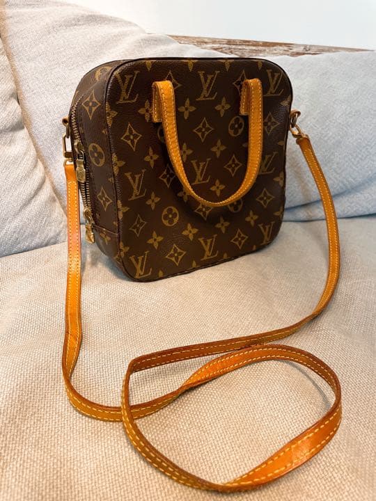 Louis Vuitton Monogram Mini Pochette Shoulder Bag Leather Pvc Brown