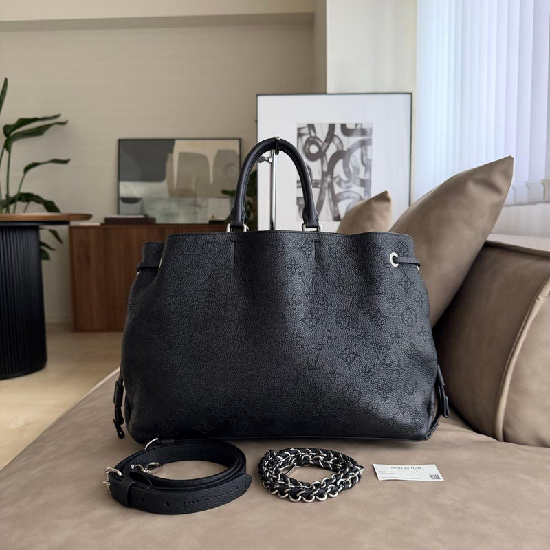 Mahina Bella M59200 Shoulder Bag Leather Noir