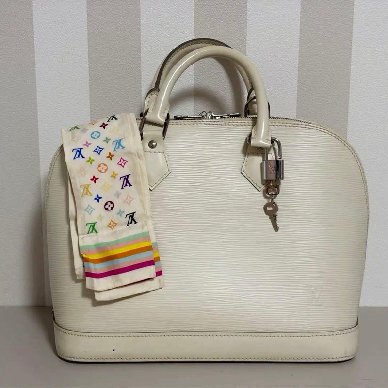Louis Vuitton Alma Pm Handbag Epi Leather