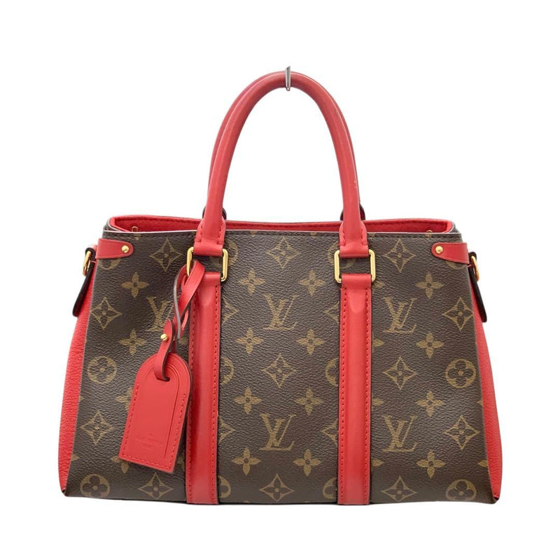 Louis Vuitton Monogram Soufflot Nv Bb M44818 2-Way Handbag Cerise