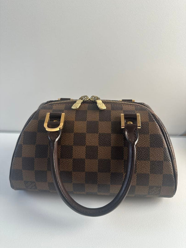 Louis Vuitton Damier Ribera Mini Handbag Coated Canvas