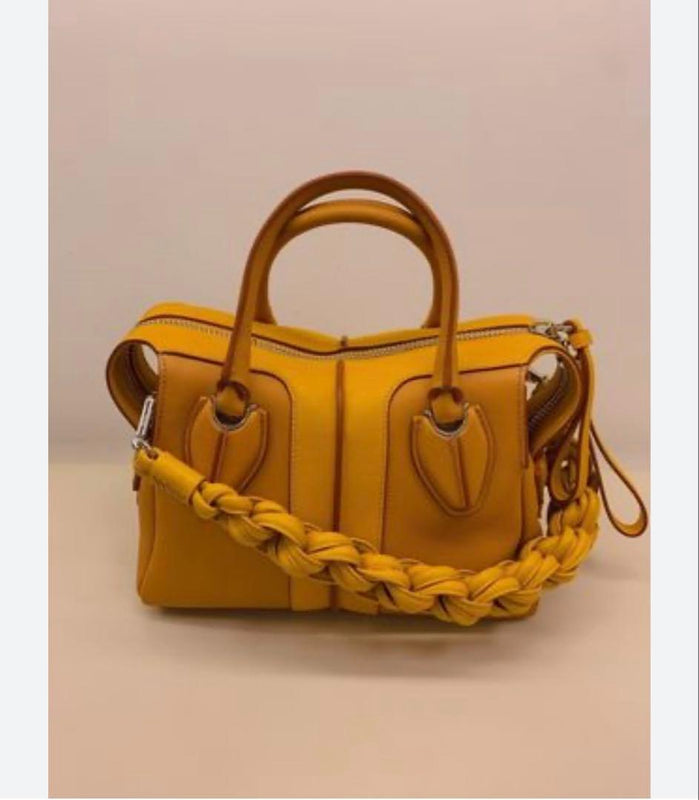 Tods D Styling Mini Handbag Crossbody Shoulder Bag Leather