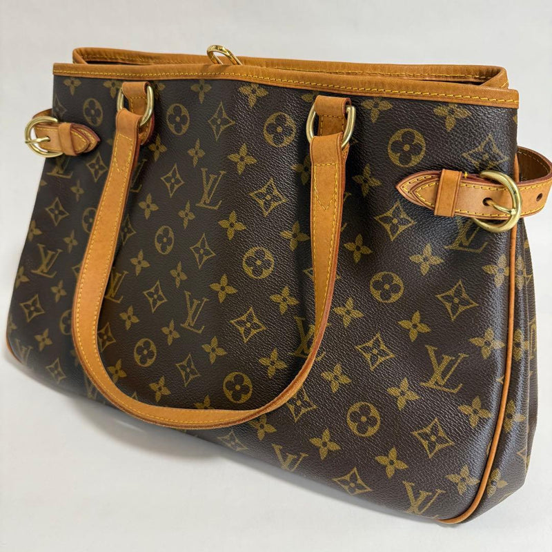 Louis Vuitton Batignolles Horizontal Monogram Tote Bag Brown