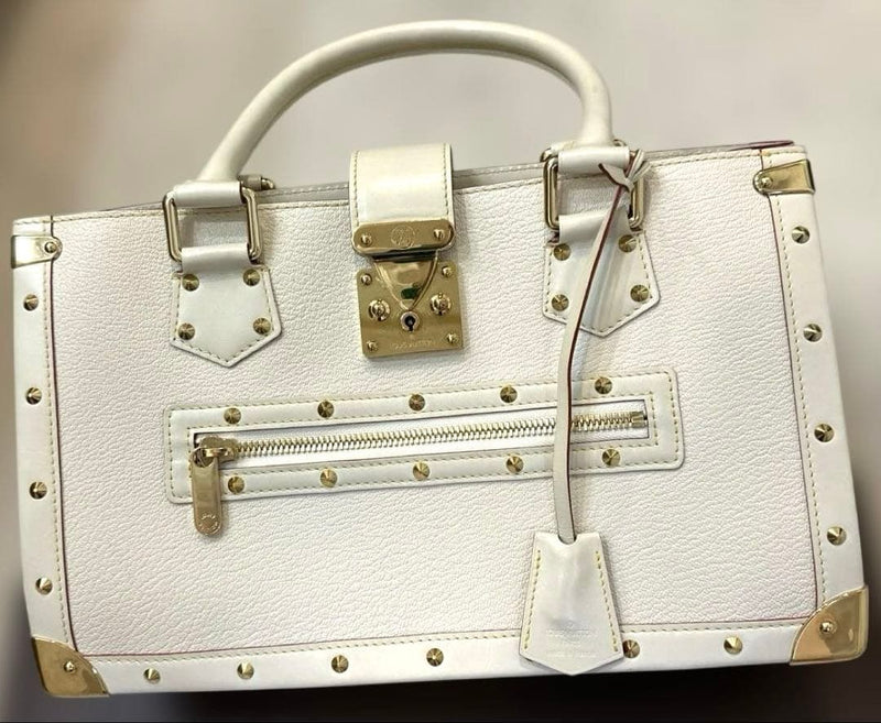 Fabuleux Blanc Handbag White Leather