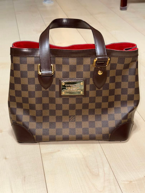 Louis Vuitton Damier Tote Bag Mm Canvas