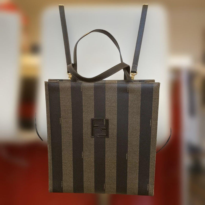 Fendi Pecan Two-way Backpack Shoulder Handbag