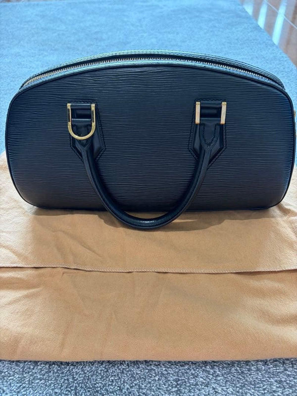 Louis Vuitton Epi Leather Handbag Black