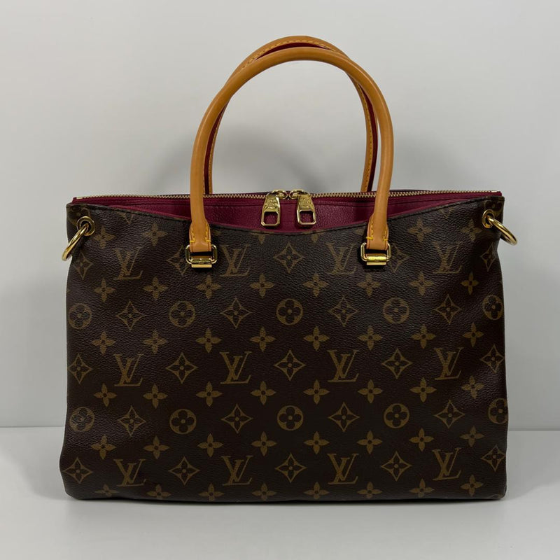 Pallas M40906 Handbag Monogram Canvas Brown Aurore