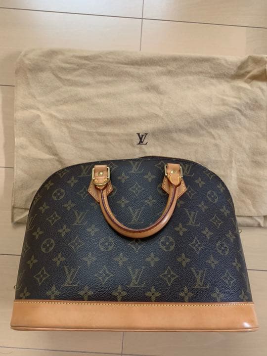 Louis Vuitton Alma Monogram Handbag Shoulder Bag