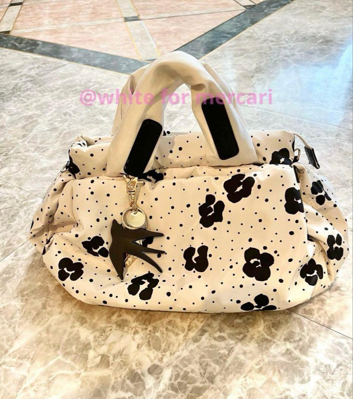 See By Chloé Star Shoulder Bag Nylon Pink Removable Charm