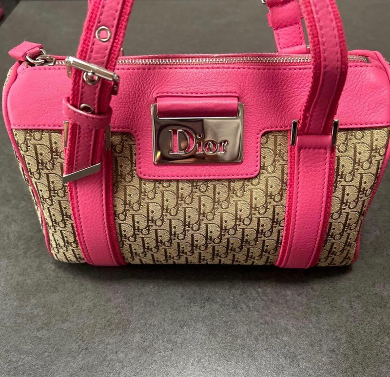 Christian Dior Trotter Mini Boston Bag Handbag