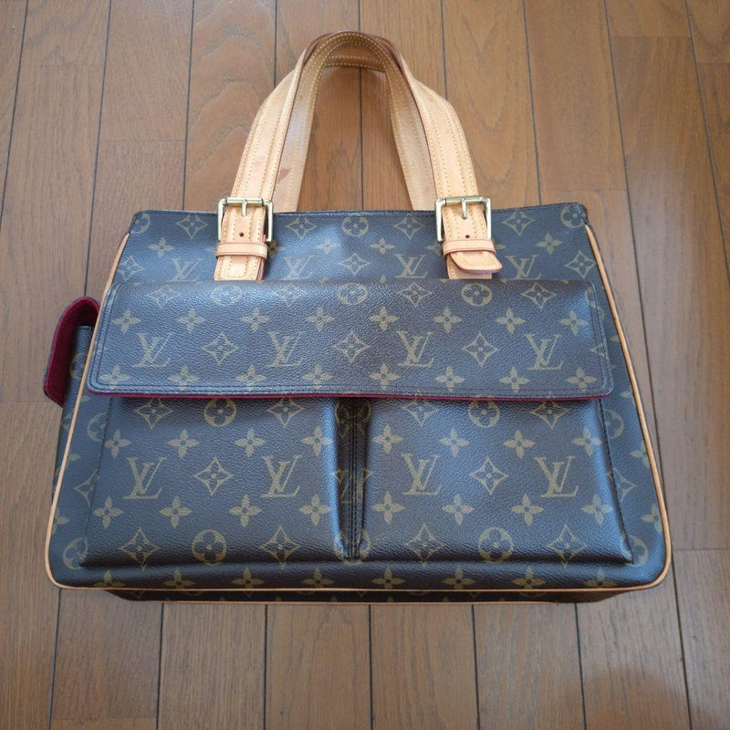 Louis Vuitton Monogram Multipli-cité MB0064 Handbag Canvas Brown