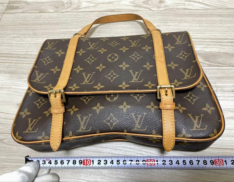 Louis Vuitton Monogram Marel Sac Ad M51158 Handbag Canvas Leather