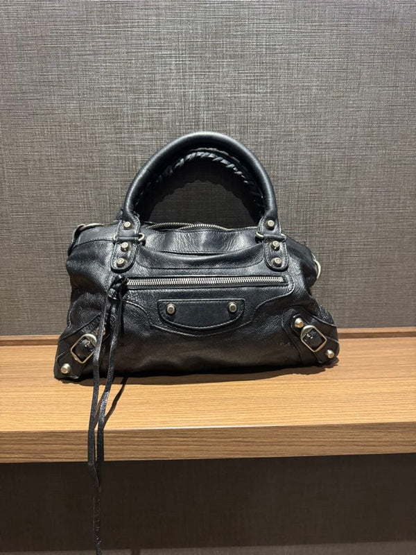 Balenciaga City First City Handbag Shoulder Bag Leather