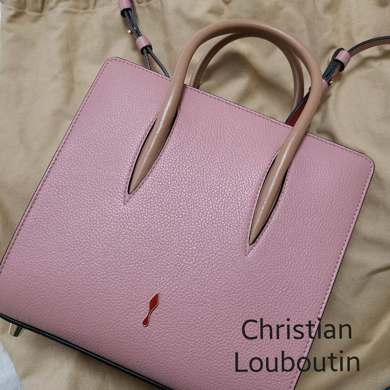 Christian Louboutin Paloma Small Wallet Black Leather