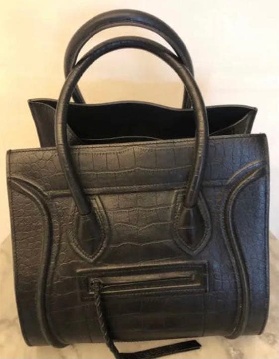 Celine Luggage Phantom Tote Bag Leather Handbag Shopper