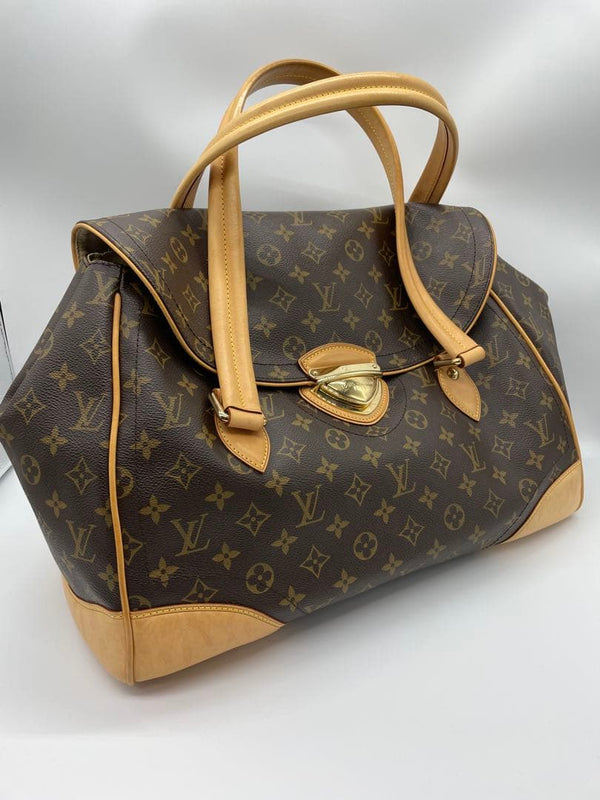 Louis Vuitton M42236 Bucket Gm Monogram Canvas Tote Shoulder Bag