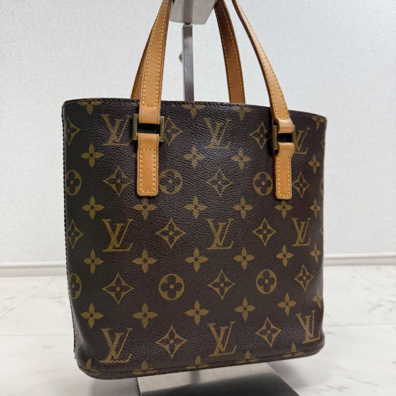 Louis Vuitton Vavin Pm Handbag Monogram Brown Leather