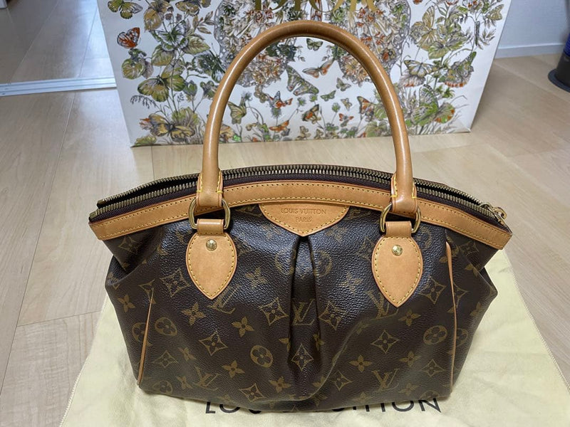 Louis Vuitton Tivoli Pm Monogram Handbag Leather