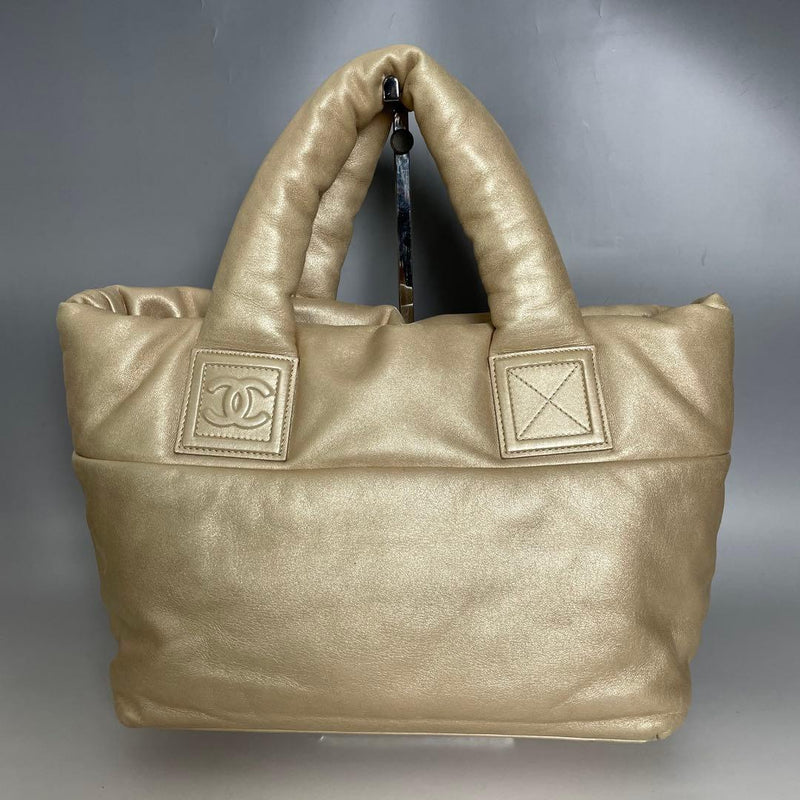 Coco Cocoon 13184 Handbag Leather Gold Hardware