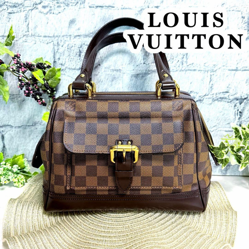 Louis Vuitton Damier Ebene Knightsbridge VI3088 Handbag Mini Boston
