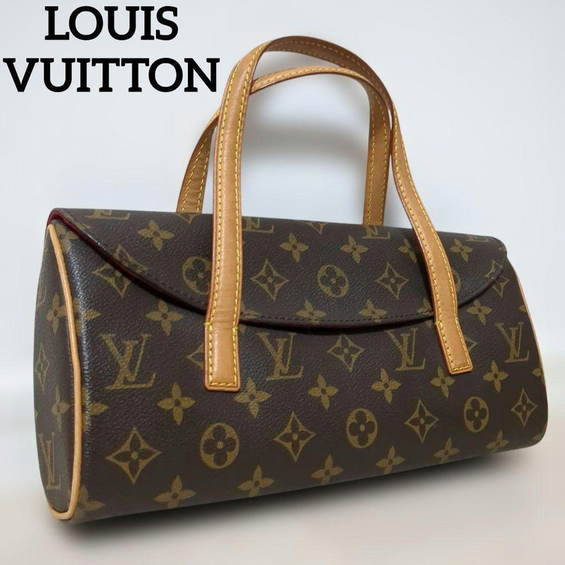 Louis Vuitton Monogram Sonatine M51902 Handbag Canvas