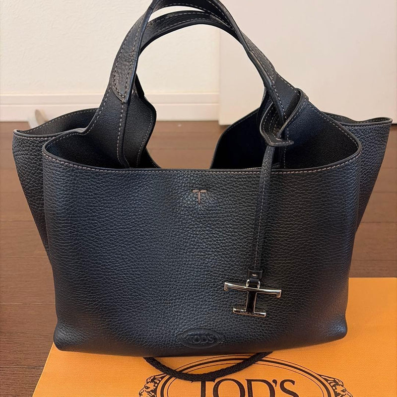 Tods Timeless Mini Shoulder Bag Leather Handbag Crossbody