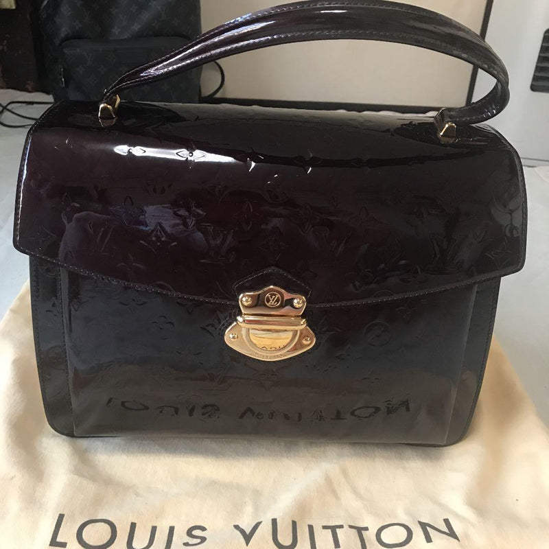Louis Vuitton Vernis Violette Handbag
