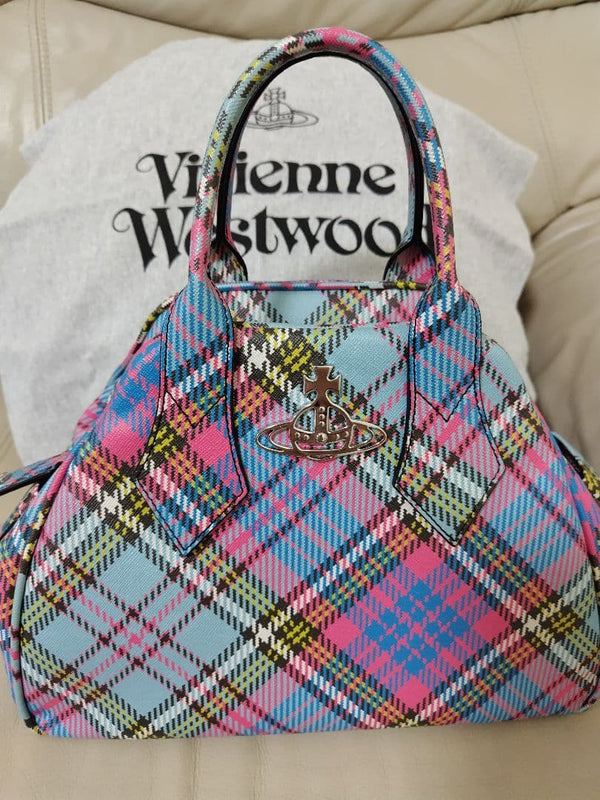 Yasmine Medium Mac Andy Tartan Handbag