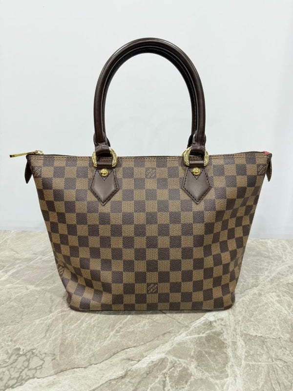 Louis Vuitton Damier Saleya Pm N51183 Handbag Brown