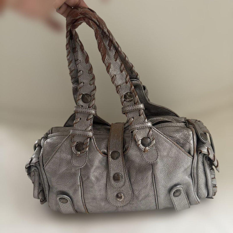Chloe Silverado Handbag Leather Shoulder Bag Tote