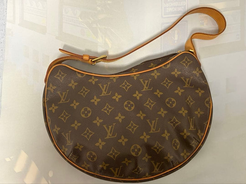 Louis Vuitton Croissant Monogram Shoulder Bag Canvas