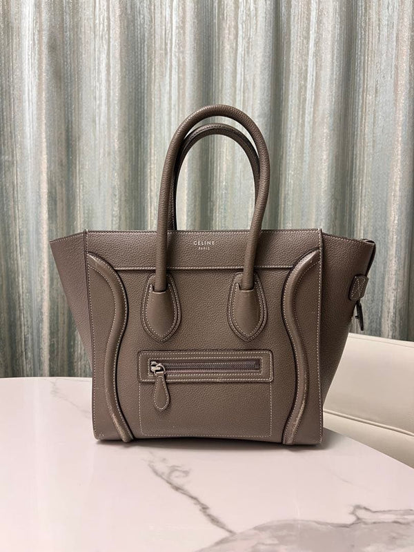 Celine Luggage Micro Sulli Handbag Tote Bag Leather