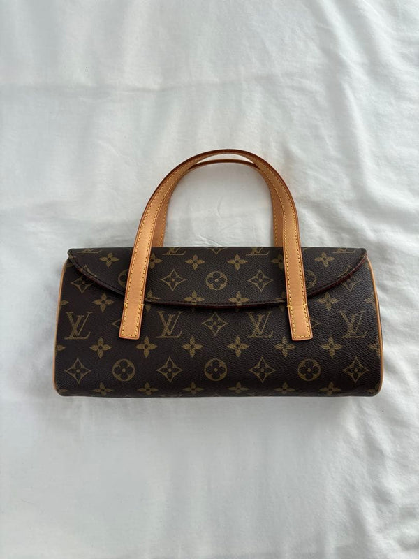 Louis Vuitton Sonatine Handbag Monogram Magnetic Closure