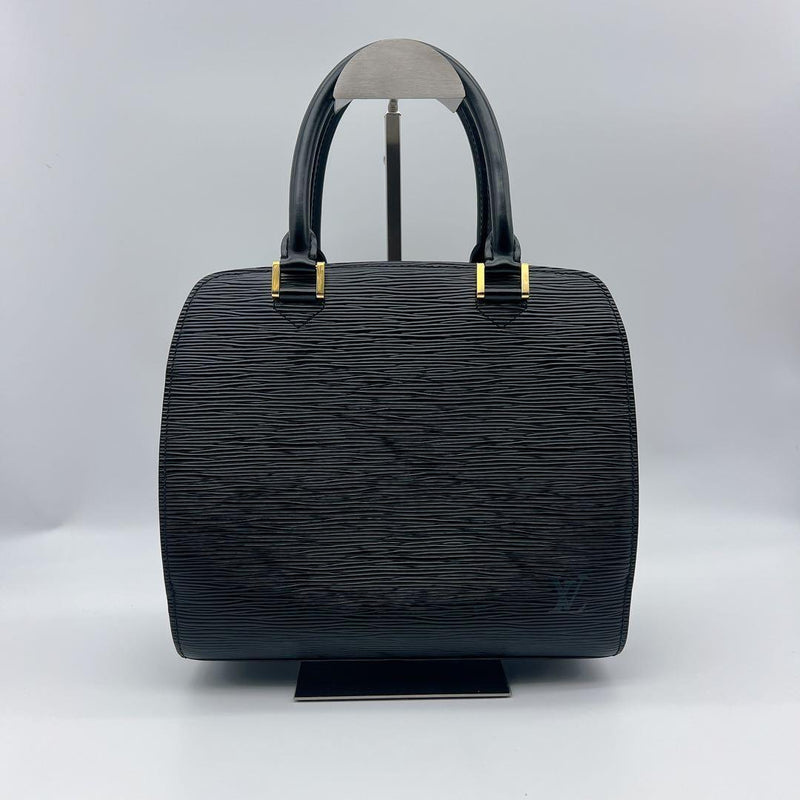Louis Vuitton Epi Pont Neuf M52052 Handbag Epi Leather Noir Gold Hardware