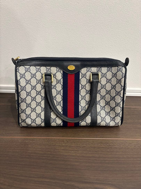 Old Gucci Handbag Shoulder Bag Leather