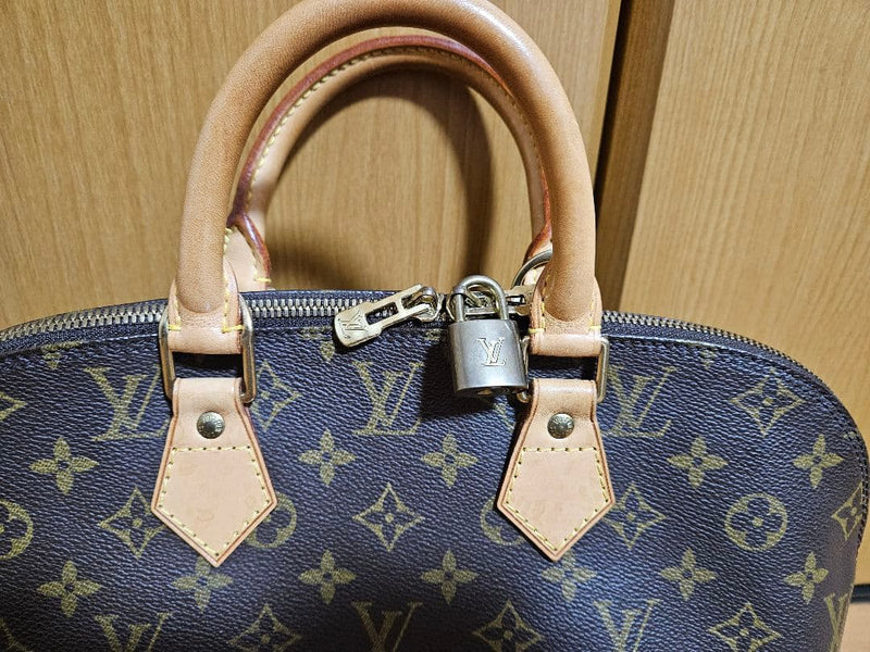Louis Vuitton Alma M51130 BA0976 Handbag Monogram Canvas