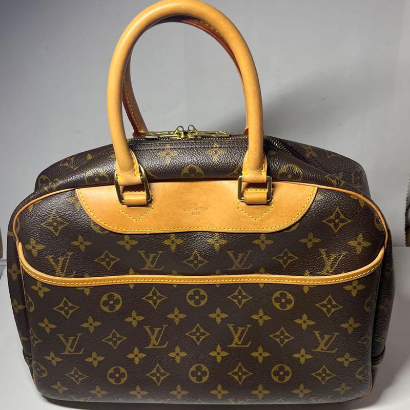 Louis Vuitton Monogram Trouville Handbag Leather
